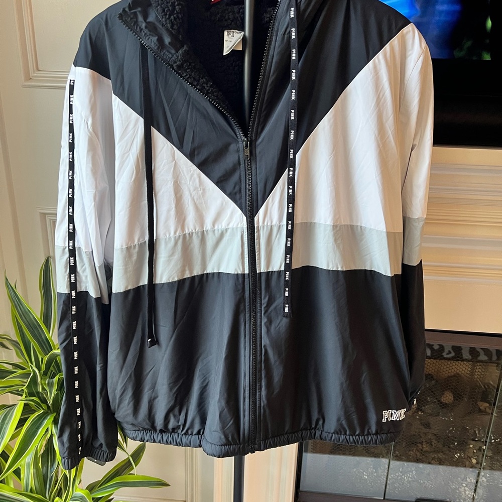 PINK Victoria's Secret Windbreaker/Fleece Jacket